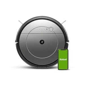 iRobot Roomba Combo: Aspirador y Friegasuelos Conectado con Aspiración Potente