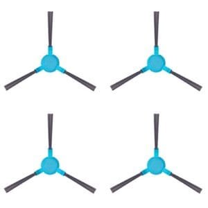 MIRTUX Kit de 4 Cepillos Laterales para Conga 3090-7090 - Recambios de Calidad