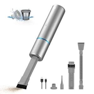 Brigii M2: Aspiradora 3 en 1 Portátil, Ligera y Recargable por USB