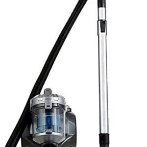 Amazon Basics – Aspirador Cilindro HEPA 700W, Compacto y Ligero, Sin Bolsa