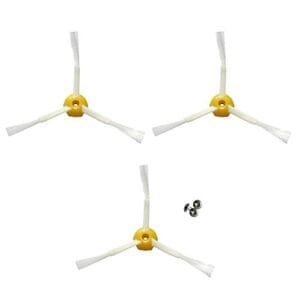 MIRTUX Kit de 3 Cepillos Laterales para Roomba 500, 600 y 700.