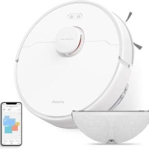 Dreame D9 MAX: Robot Aspirador y Fregasuelos 4000 Pa, Control App&Alexa