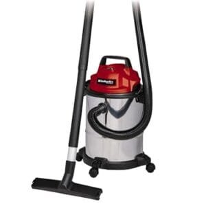 Einhell TC-VC 1815 S: Aspiradora eléctrica 15L, seco y húmedo, 1250W.