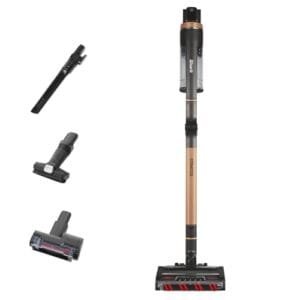 Shark Stratos IZ400EUTBK: Aspiradora sin cable, 60 min, kit limpieza coche.