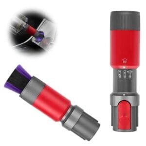 Repuesto Cepillo Sin Rastros para Aspiradoras Dyson V7/V8/V10/V15 (Rojo)