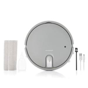 InnovaGoods® Robot Aspirador VAROB 5 en 1: Aspira, Frega y Desinfecta.