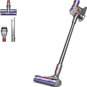 Dyson V8 Black: Aspiradora Inalámbrica con Potente Succión y Accesorios Incluidos