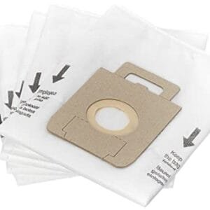 Tecnhogar 915759 Bolsa Aspirador de Fibras Sintéticas, Color Blanco