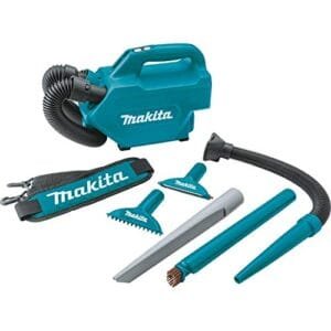 Makita DCL184Z Aspirador 18V Sin Batería y Cargador, Color Negro