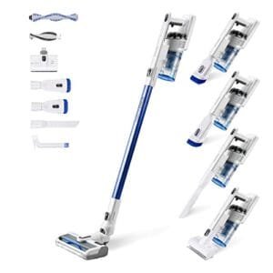 Taurus Ultimate Go Animal - Aspirador vertical sin cable con accesorio para mascotas.