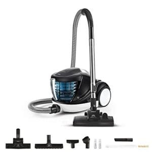 Polti Forzaspira Lecologico Aqua: Aspirador sin bolsa con filtro de agua y 6 accesorios.