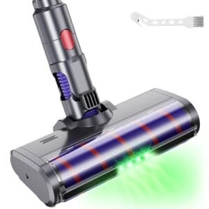 Cepillo LED Compatible para Dyson V7-V15, Accesorio Direct Drive Reemplazable