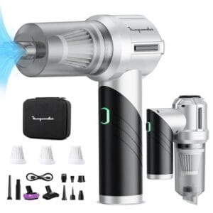 Aspiradora Mano Coche 15000PA Plegable - Potente y Portátil Sin Cable