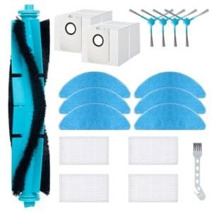 Kit de Accesorios Cecotec Conga 8290 Power Ultra: 1 Rodillo, 4 Filtros, 6 Almohadillas.