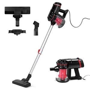 Aigostar Cyclone 3 en 1 - Aspirador 600W con Filtro HEPA y Accesorios.