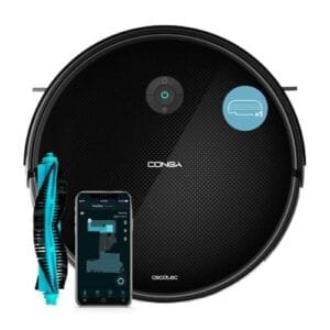 Cecotec Conga 2499 Ultra Genesis: Robot Aspirador 3 en 1 con App y 2200 Pa