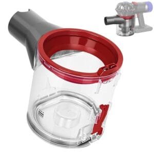 Recambios Transparentes para Contenedor de Polvo Dyson V7/V8 - Restaura el Rendimiento