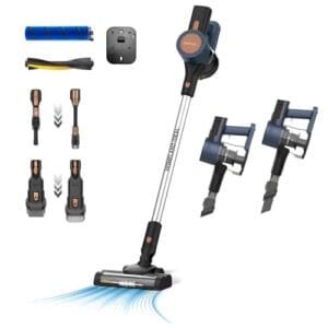 Taurus Homeland Ideal Aspirador Escoba 150W, 2 Velocidades, Azul