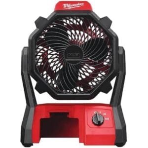 Milwaukee M18 AF-0 Ventilador 18V con Velocidad y Ángulo Ajustable