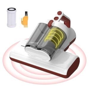Suzao Aspirador de Mano UV-C 450W: Antiácaros y Filtro HEPA.