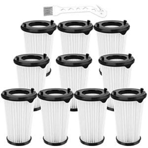 Smyidel Kit de 10 Filtros HAPE CX7 para Aspiradoras AEG Ergorapido