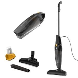 SAMBA NEWLUX - Aspirador 2 en 1 Ligero con Filtro HEPA 800W