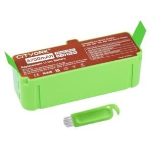 CITYORK Batería 6700mAh Li-Ion para iRobot Roomba 800/700/600 Series