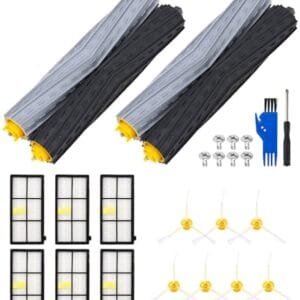 Kit de Repuestos iRobot Roomba 800/900: 2 Cepillos Principales, 6 Filtros, 7 Laterales