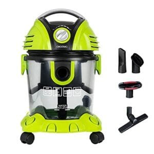 Cecotec Wet&Dry T: Aspirador 1200W, 15L, Filtro HEPA y 5 Accesorios