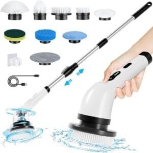 Yorraka Electric Spin Power Scrubber - Kit de 9 Cepillos Reemplazables