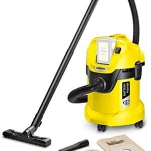 Kärcher WD 3 Battery: Aspirador Multiuso 36 V, Seco y Húmedo, 17 L.