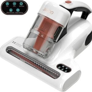 JIGOO J200 Aspirador de Ácaros 500W con Luz UV y Ultrasonido
