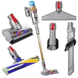 Dyson V15 Detect Absolute: Aspirador de batería con tecnología avanzada y diseño elegante.