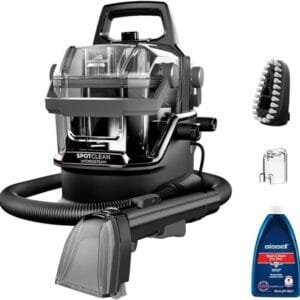 BISSELL SpotClean HydroSteam: Aspiradora de Agua para Tapicería y Alfombras.