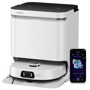 Eureka J15 Pro: Robot Aspirador y Fregasuelos con Mapeo AI y Autolimpieza