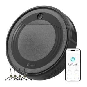 LEFANT M310 Robot Aspirador WiFi, 4500 Pa, Filtro HEPA, Ideal para Mascotas