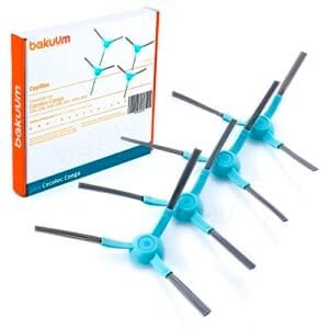 BAKUUM Pack 4 Cepillos Laterales para Cecotec Conga 3290-3890
