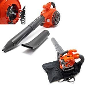 Soplador de Hojas 3-en-1 1CV con Bolsa de 50L para Jardín