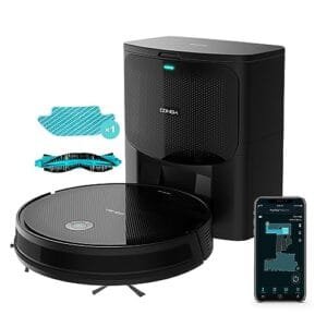 Cecotec Conga 2499 Ultra: Robot Aspirador Autovaciado con Tecnología Giroscópica.