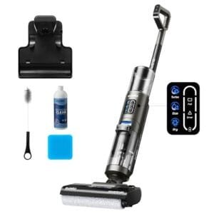 Eureka RapidWash NEW430: Aspirador Fregador Multisuperficie con Navegación por Voz