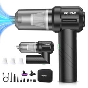 Aspiradora Mano Coche 4 en 1 Potente 18KPA Sin Cable Recargable