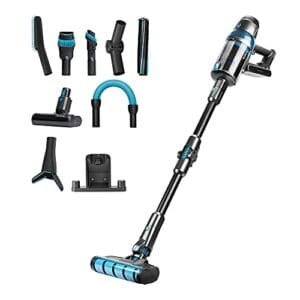 Cecotec Conga Rockstar 1500: Aspirador Escoba 3 en 1 con 90 Minutos de Autonomía.