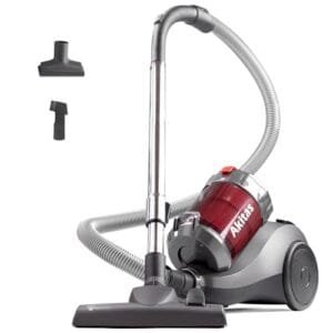 Akitas 800W Aspiradora Sin Bolsa Trineo 2 en 1 para Suelos y Alfombras