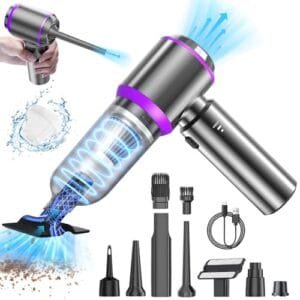 Journeyside Aspiradora de Mano Inalámbrica 18000PA con 9 Accesorios HEPA