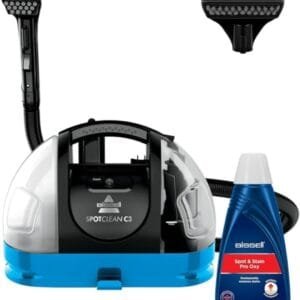 BISSELL SpotClean C3: Kit Portátil Triple Acción para Limpieza Profunda de Alfombras.