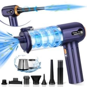 Ceboic 4 en 1 Aspiradora de Mano Sin Cable, 16000PA Potente y Portátil