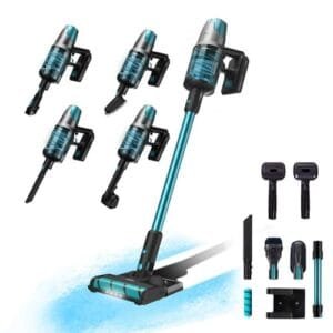 Cecotec Conga Rockstar 7500: Aspirador sin Cable con Cepillo Jalisco para Animales.