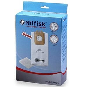 Bolsa de Recambio Nilfisk para Aspiradora - Alta Capacidad y Filtración