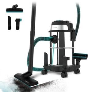 Cecotec Conga Rockstar Wet & Dry: Aspirador 16L 1200W, Doble Función.