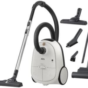 AEG AB61H6SW Aspiradora Trineo 850W con 3 Cepillos y Filtro Lavable